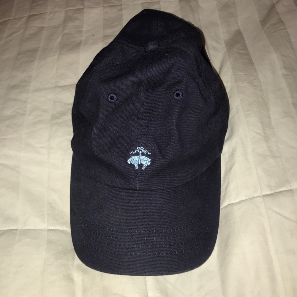 Navy Blue Brooks Brothers Hat